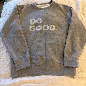 Cotopaxi Gray Crewneck Sweatshirt